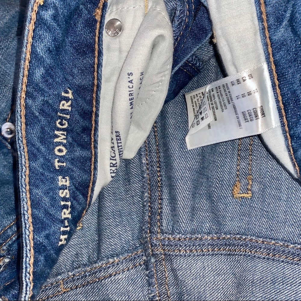 American Eagle Hi-rise Tomgirl Jeans - Picture 3 of 3